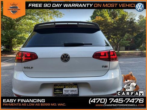 Used 2015 Volkswagen Golf S FWD image 8