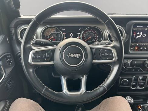 Used 2021 Jeep Wrangler Unlimited Sahara w/ Uconnect 4C Nav & Sound Group image 12