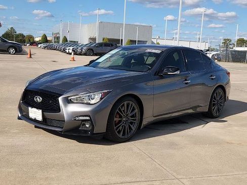 Used 2021 INFINITI Q50 Red Sport 400 w/ Proactive Package image 3