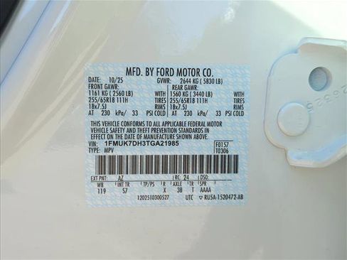 New 2026 Ford Explorer Active image 19