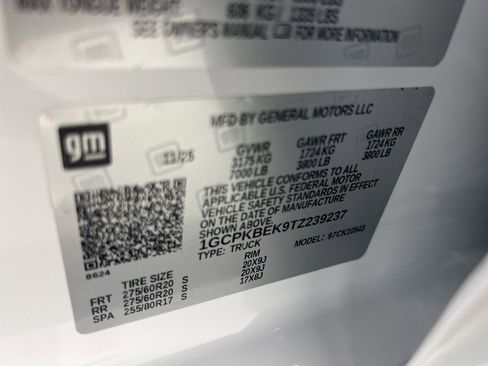 New 2026 Chevrolet Silverado 1500 Custom w/ Turbomax Blackout Package image 30