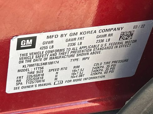 Used 2022 Chevrolet TrailBlazer RS FWD image 38