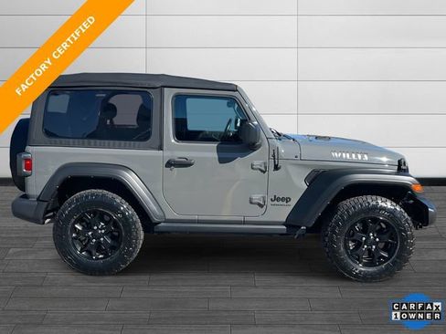 Certified 2022 Jeep Wrangler Willys image 2