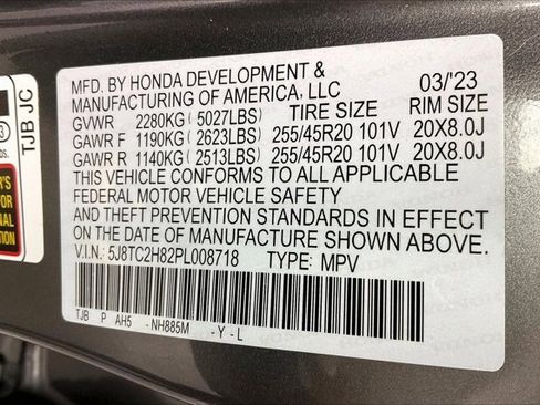 Used 2023 Acura RDX AWD w/ A-Spec & Advance Pkg image 35
