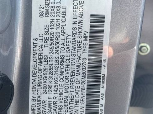 Used 2021 Honda Passport Sport image 1