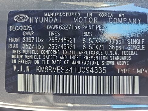 New 2026 Hyundai Palisade Calligraphy image 36