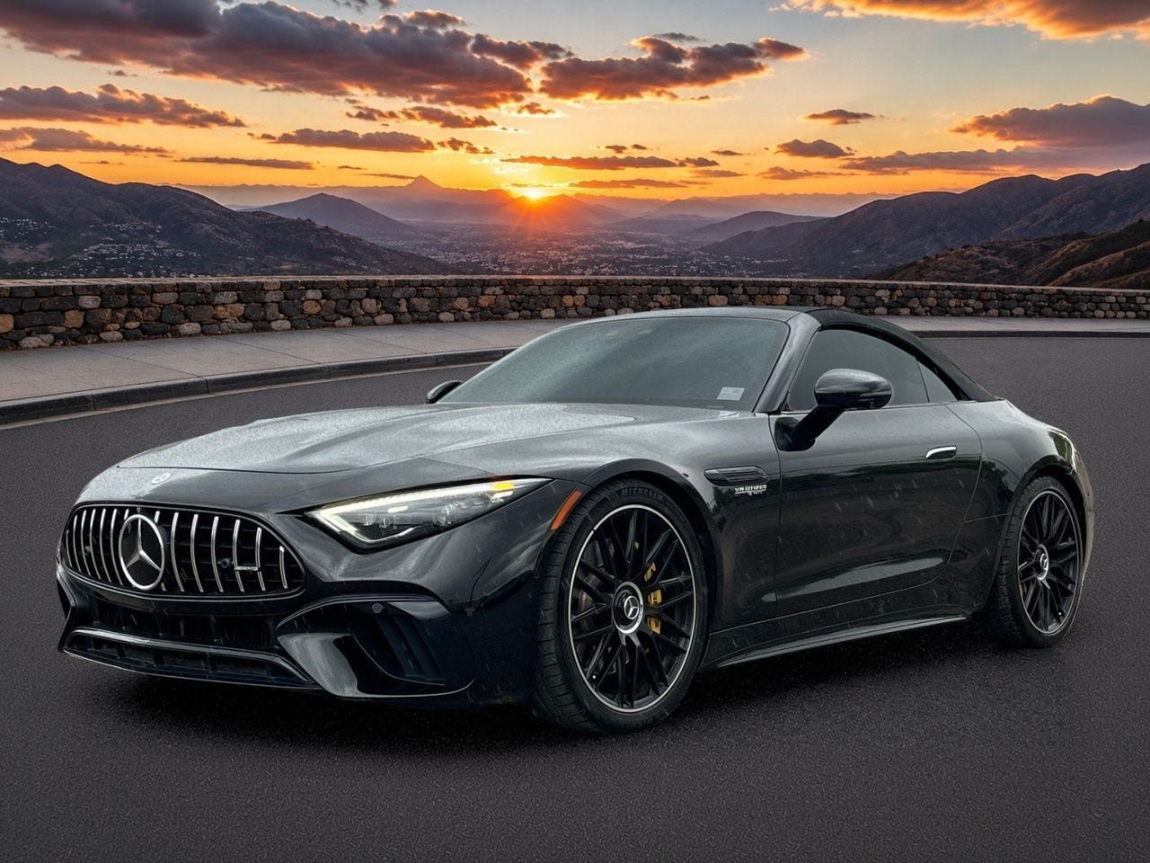 Used 2022 Mercedes-Benz SL 55 AMG 4MATIC image 2