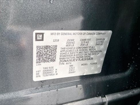 Certified 2020 Chevrolet Equinox LT image 31