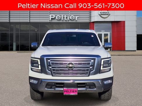 Certified 2021 Nissan Titan Platinum Reserve w/ Moonroof Package AWD/4WD image 2