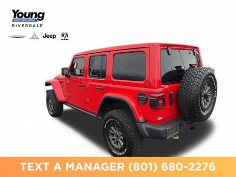 Used 2023 Jeep Wrangler Unlimited Rubicon 392 w/ Trailer Tow Package AWD/4WD image 7