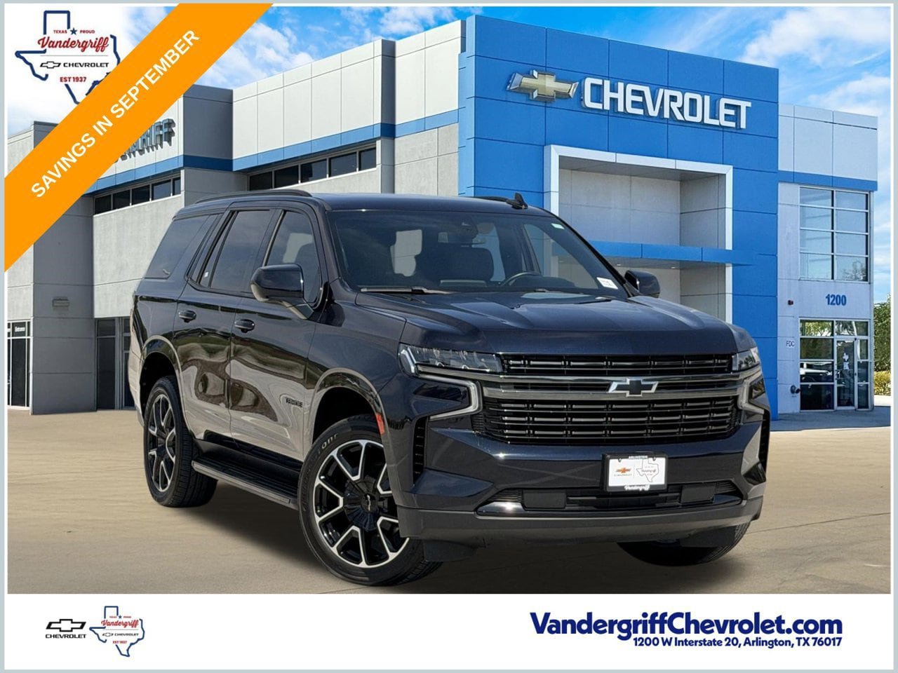 Used 2021 Chevrolet Tahoe RST RWD image 1