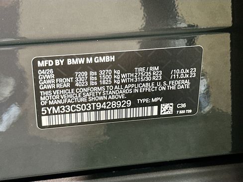 New 2026 BMW XM Label Red image 24