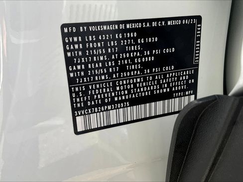 Certified 2023 Volkswagen Taos S image 33