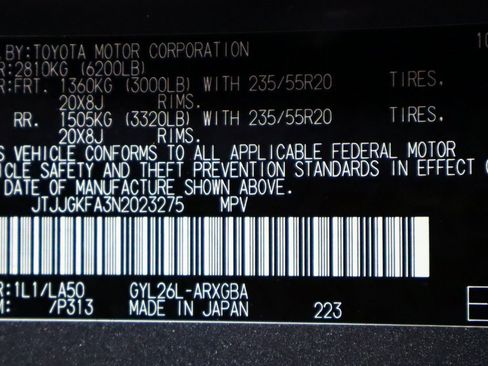 Used 2022 Lexus RX 450hL Luxury w/ Cold Area Package (CK) image 45