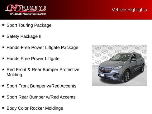 Used 2022 Buick Encore GX Select w/ Sport Touring Package FWD image 11