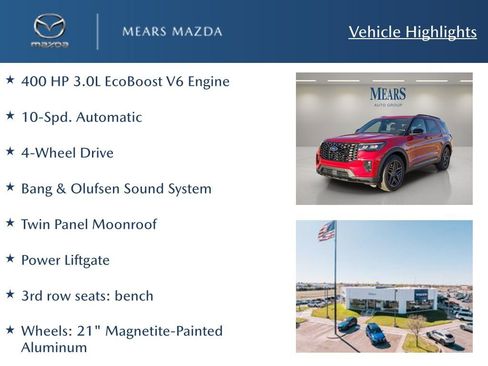 Used 2025 Ford Explorer ST image 2