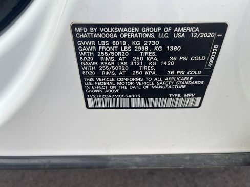 Used 2021 Volkswagen Atlas SEL Premium AWD/4WD image 30