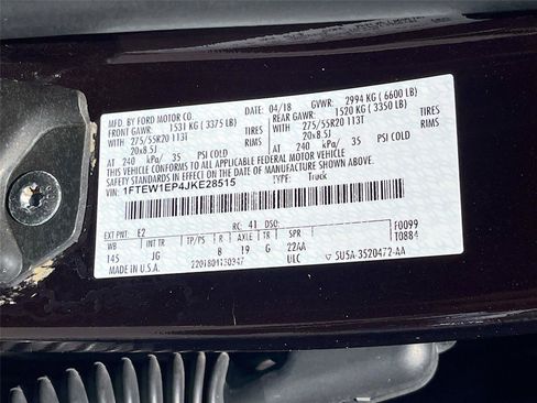 Used 2018 Ford F150 XL w/ Equipment Group 101A Mid AWD/4WD image 30