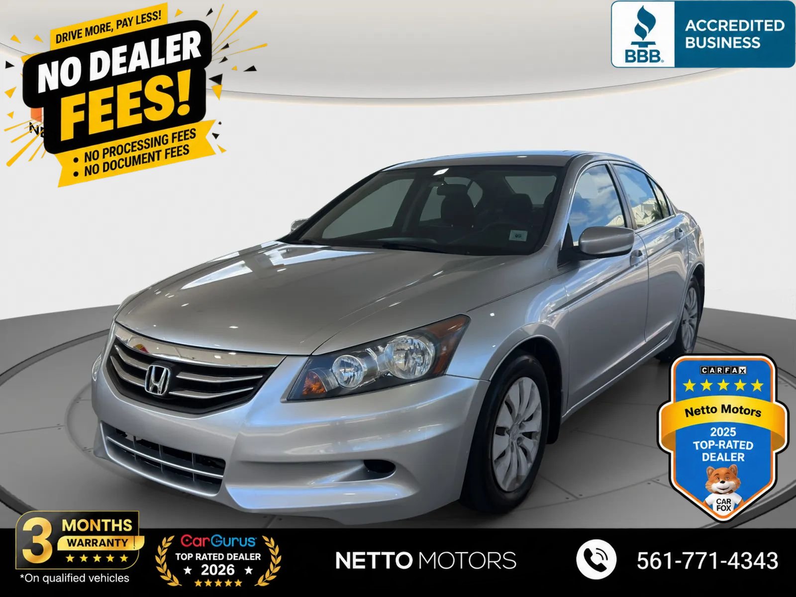 Used 2011 Honda Accord LX image 1