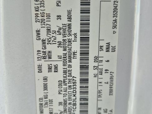 Used 2020 Ford F150 XL w/ Equipment Group 101A Mid image 5