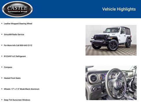Used 2021 Jeep Wrangler Willys w/ LED Headlamp & Fog Lamp Group image 20