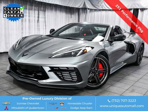 Used 2024 Chevrolet Corvette Stingray Preferred Conv w/ Z51 Performance Package RWD image 1