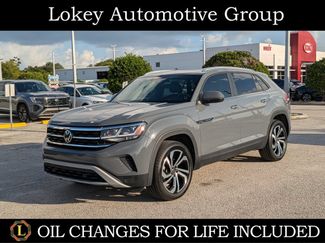 Certified 2023 Volkswagen Atlas Cross Sport SE w/ Panoramic Sunroof Package FWD 360° Tour