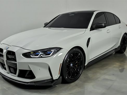 Used 2022 BMW M3 Competition w/ M Carbon Exterior Package RWD image 5