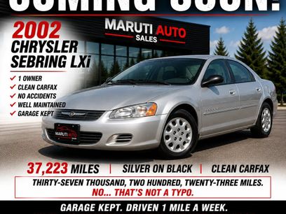 Used 2002 Chrysler Sebring LXi w/ Security Group