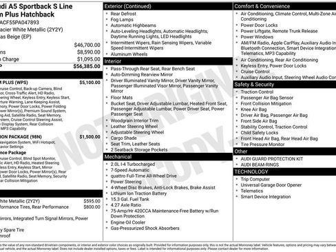 Certified 2023 Audi A5 2.0T Premium Plus w/ Premium Plus AWD/4WD image 3