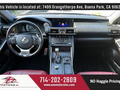 Used 2019 Lexus IS 300 F Sport w/ F Sport Package RWD image 17