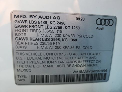 Used 2021 Audi Q5 2.0T Premium Plus w/ Premium Plus Package AWD/4WD image 29