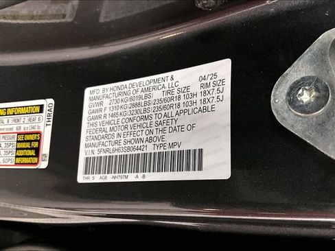 Used 2025 Honda Odyssey EX-L image 39