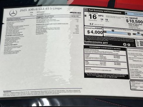 New 2025 Mercedes-Benz GLE 63 AMG S image 30