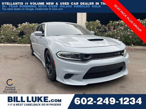 Certified 2022 Dodge Charger Scat Pack w/ Plus Group RWD image 1