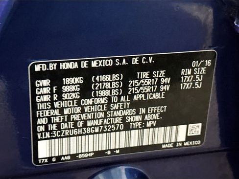 Used 2016 Honda HR-V LX image 29