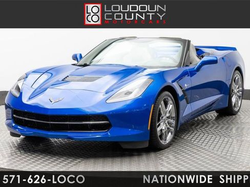 Used 2014 Chevrolet Corvette Stingray Convertible w/ 3LT Preferred Equipment Group RWD image 1