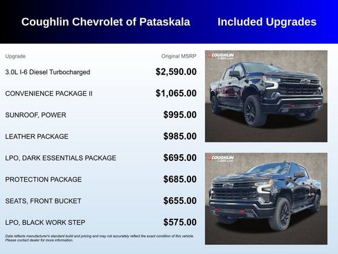Used 2025 Chevrolet Silverado 1500 LT Trail Boss w/ Convenience Package II AWD/4WD image 3