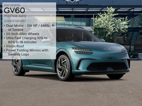 New 2027 Genesis GV60 Prestige AWD/4WD image 3