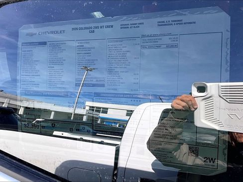 New 2026 Chevrolet Colorado W/T w/ WT Custom Package image 13