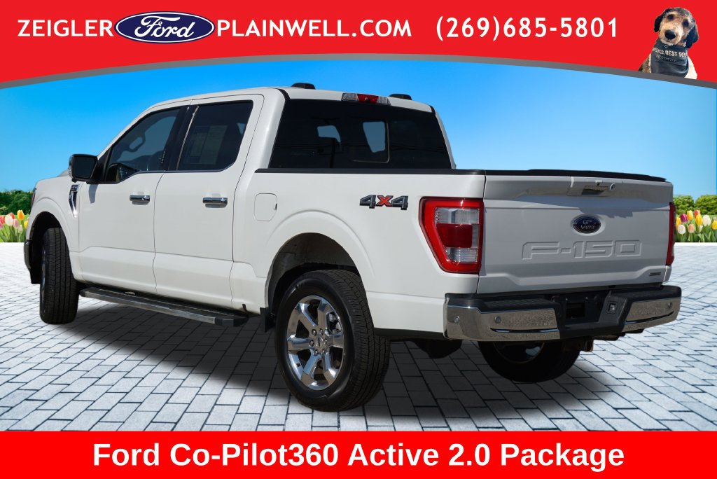 Used 2021 Ford F150 Lariat w/ Equipment Group 502A High AWD/4WD image 3