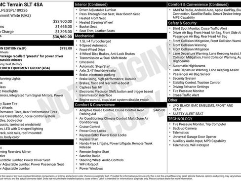 Used 2023 GMC Terrain SLT w/ Elevation Edition image 6