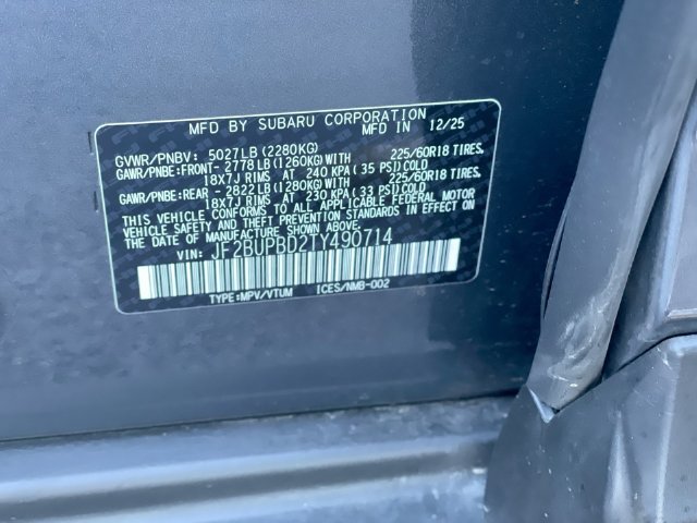 Certified 2026 Subaru Outback Premium w/ Premium/Limited Package AWD/4WD image 28