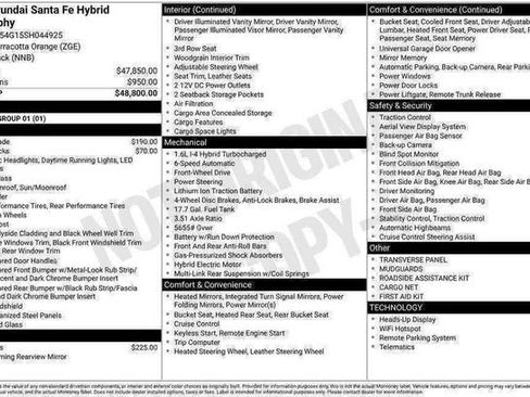 New 2025 Hyundai Santa Fe Calligraphy image 20