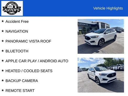 Used 2019 Ford Edge ST w/ Equipment Group 401A AWD/4WD image 2