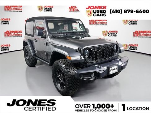 Used 2024 Jeep Wrangler Sport AWD/4WD image 1