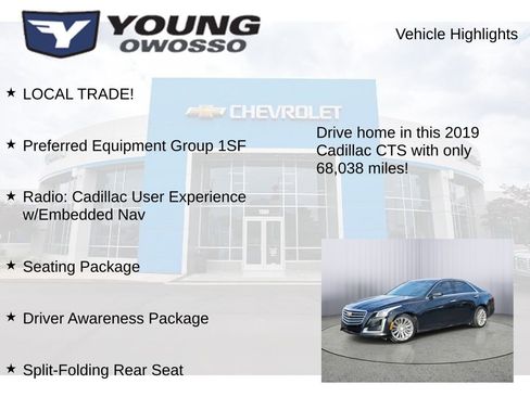 Used 2019 Cadillac CTS Luxury image 7