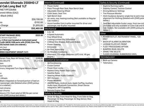 Used 2023 Chevrolet Silverado 2500 LT w/ Remote Start Package AWD/4WD image 2