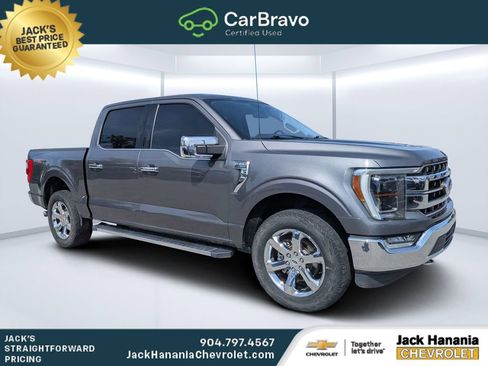 Used 2021 Ford F150 Lariat w/ Equipment Group 502A High AWD/4WD image 1
