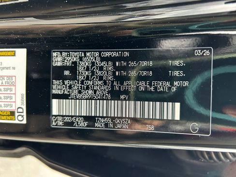 New 2026 Toyota 4Runner TRD Off-Road Premium AWD/4WD image 36